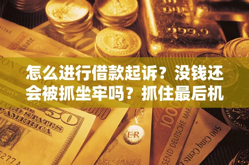 北京怎么进行借款起诉？没钱还会被抓坐牢吗？抓住最后机会！