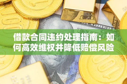 北京借款合同违约处理指南：如何高效维权并降低赔偿风险？