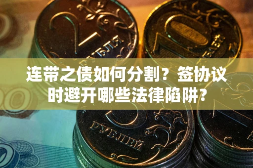 北京连带之债如何分割？签协议时避开哪些法律陷阱？