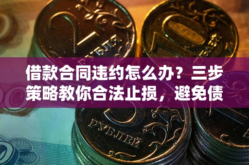 北京借款合同违约怎么办？三步策略教你合法止损，避免债务危机升级
